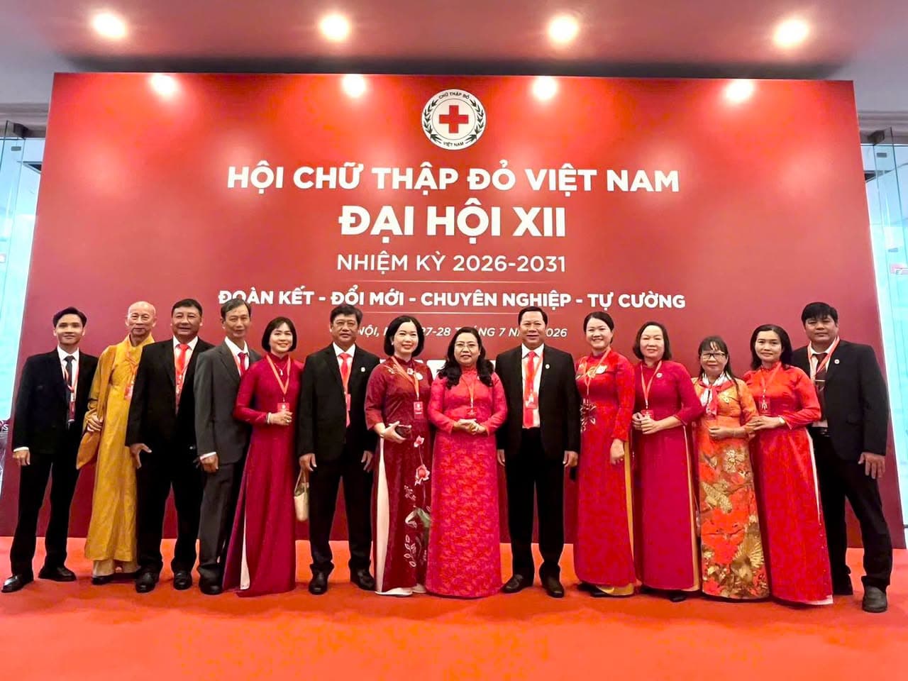 Đoàn Đại Biểu Cần Thơ Tham Dự Đại Hội Đại Biểu Toàn Quốc Hội Chữ Thập Đỏ Việt Nam Lần Thứ XII